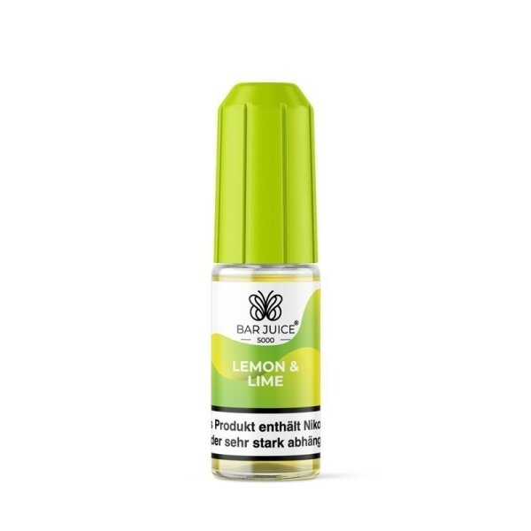 Bar Juice 5000 NicSalt Liquid 10 ml Lemon and Lime 10 mg/ml